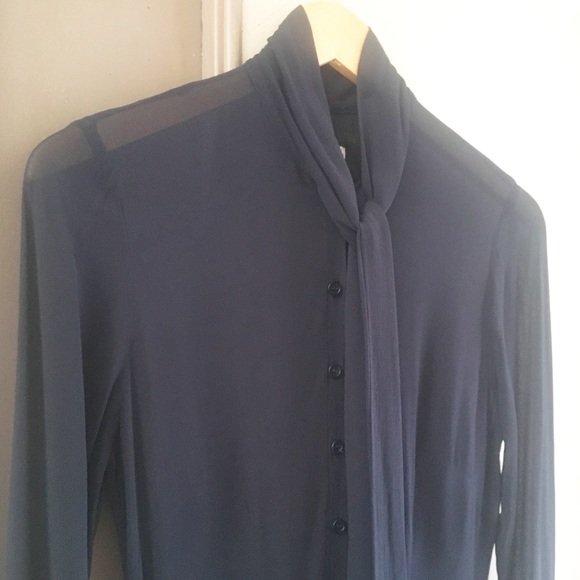 Reformation Serafina Navy Blue Dress 🤍 - Picture 9 of 13